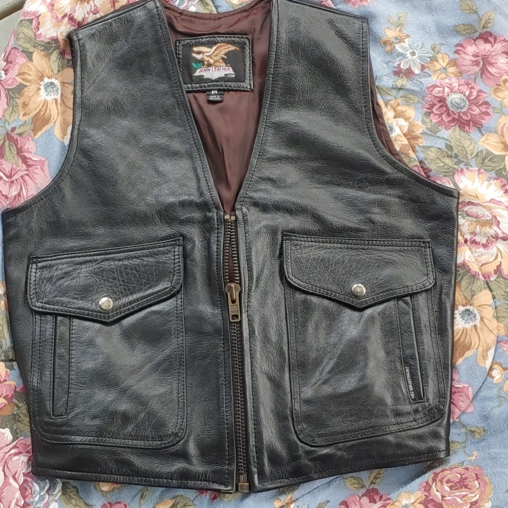 Leather Vest